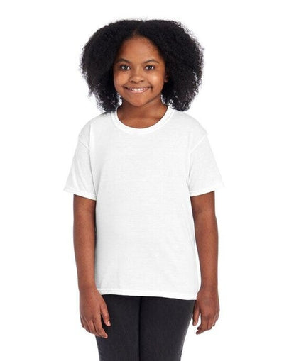 Jerzees 0S470Y0 Eco Youth Premium Organic T - White