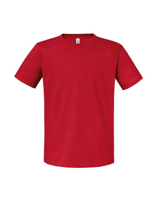 Jerzees 0S470Y0 Eco Youth Premium Organic T - True Red