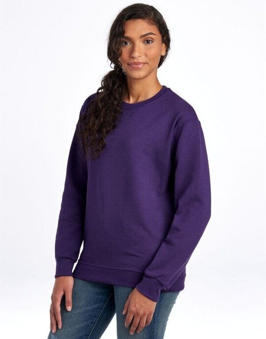 Jerzees 0S562M0 NuBlend® Sweatshirt - Deep Purple