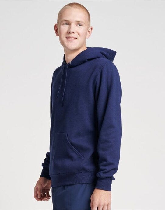 Jerzees 0S700M0 Eco Premium Hooded Sweatshirt - Navy Blue