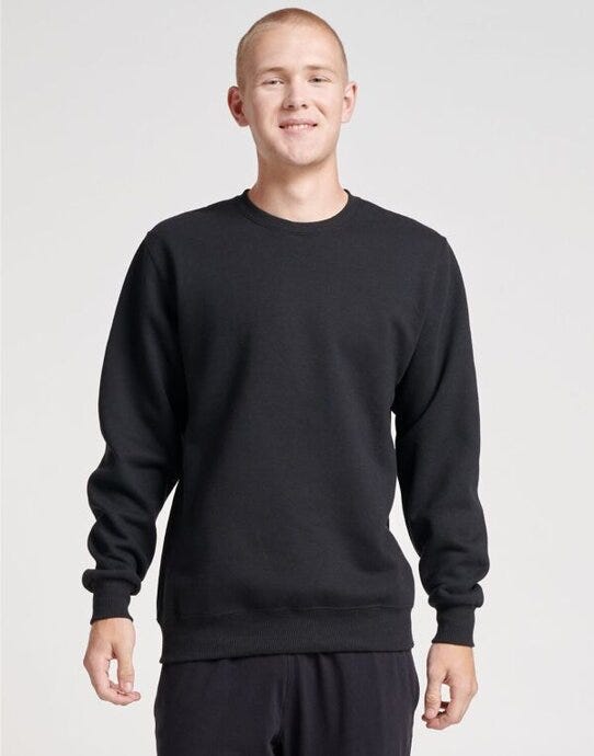 Jerzees 0S701M0 Eco Premium Sweatshirt - Black Ink