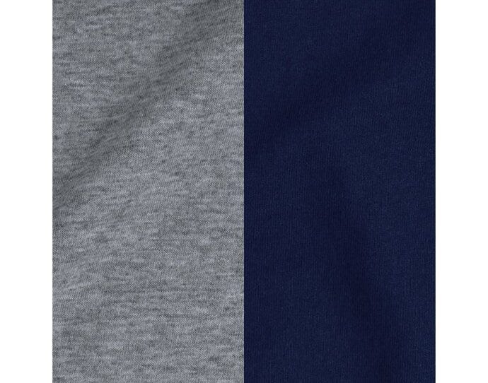 Jerzees 0S96CR0 NuBlend® Colour-Block Hood - Oxford/Navy