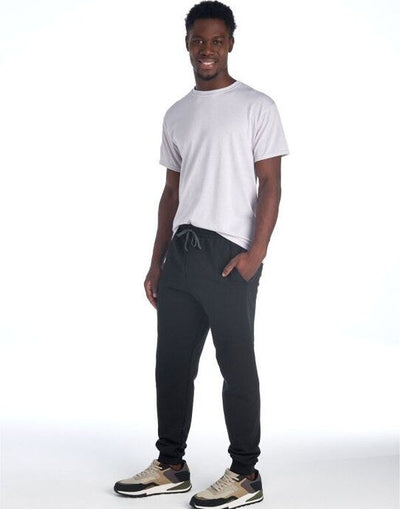 Jerzees 0S975M0 NuBlend® Pocketed Jog Sweatpants - Black