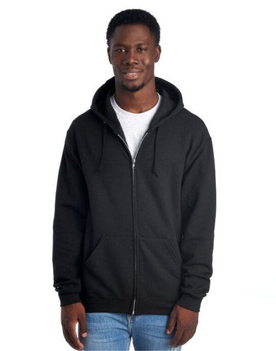 Jerzees 0S993M0 NuBlend® Full-Zip Hooded Sweat - Black