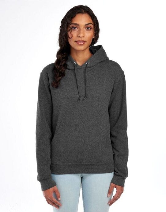 Jerzees 0S996M0 NuBlend® Hooded Sweatshirt - Black Heather
