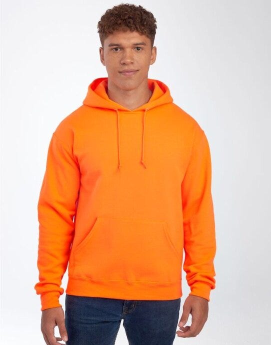 Jerzees 0S996M0 NuBlend® Hooded Sweatshirt - Safety Orange