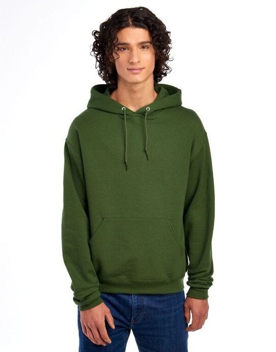 Jerzees 0S996M0 NuBlend® Hooded Sweatshirt - Military Green