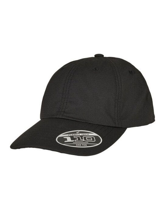 Flexfit 110P 110 Cool &amp; Dry Mini Pique - Black