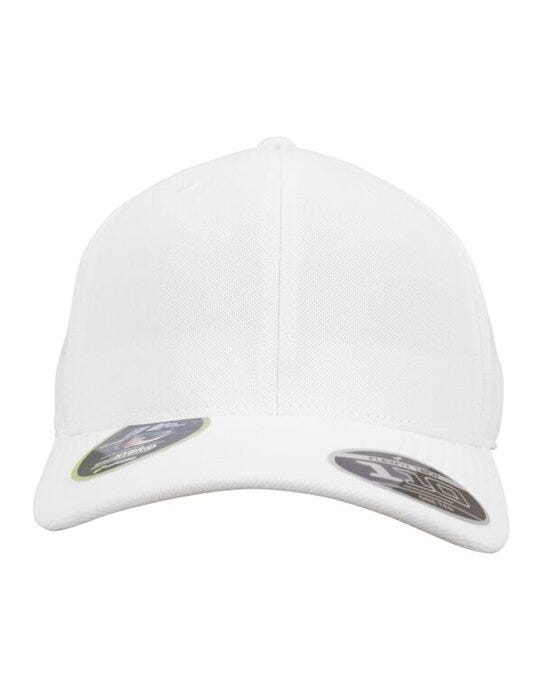 Flexfit 110P 110 Cool &amp; Dry Mini Pique - White