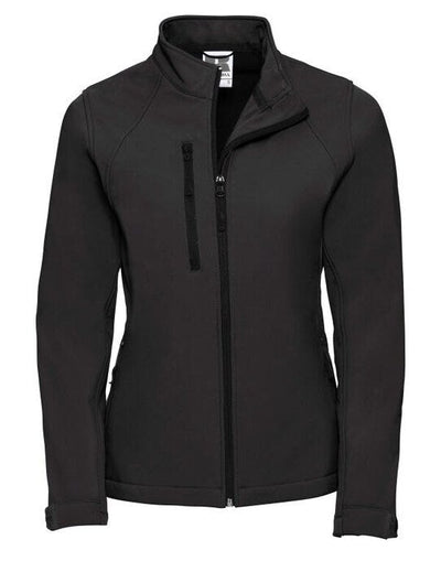 Russell Athletic 140F Russell Ladies Softshell Jacket - Black