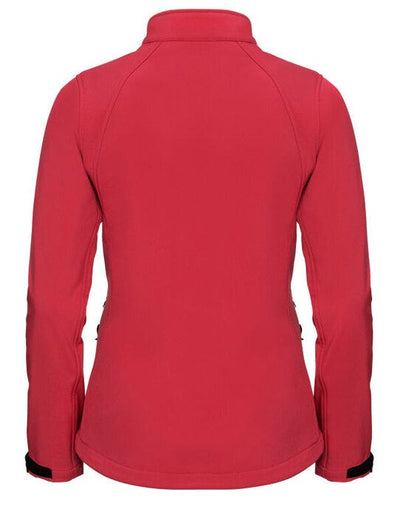 Russell Athletic 140F Russell Ladies Softshell Jacket - Classic Red
