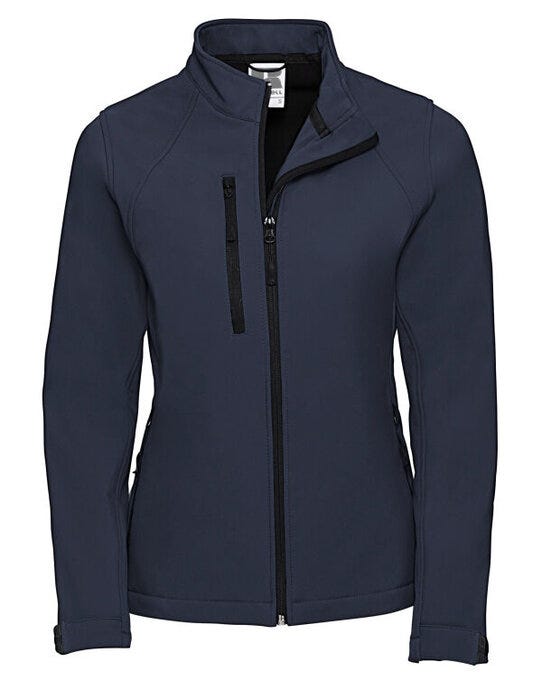 Russell Athletic 140F Russell Ladies Softshell Jacket - French Navy
