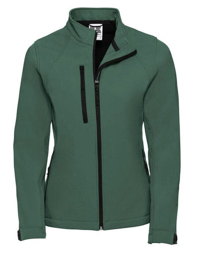 Russell Athletic 140F Russell Ladies Softshell Jacket - Bottle Green