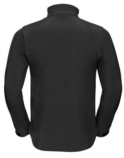 Russell Athletic 140M Russell Mens Softshell Jacket - Black