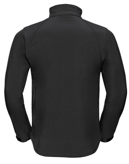 Russell Athletic 140M Russell Mens Softshell Jacket - Black