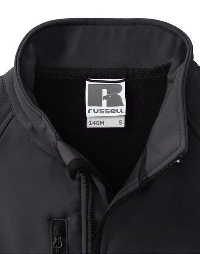 Russell Athletic 140M Russell Mens Softshell Jacket - Black