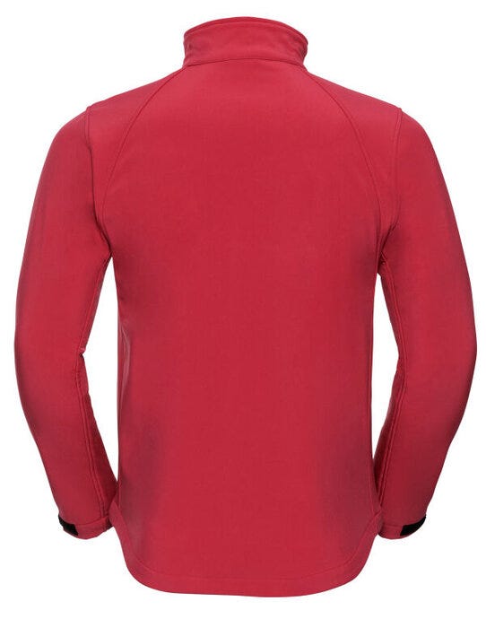 Russell Athletic 140M Russell Mens Softshell Jacket - Classic Red
