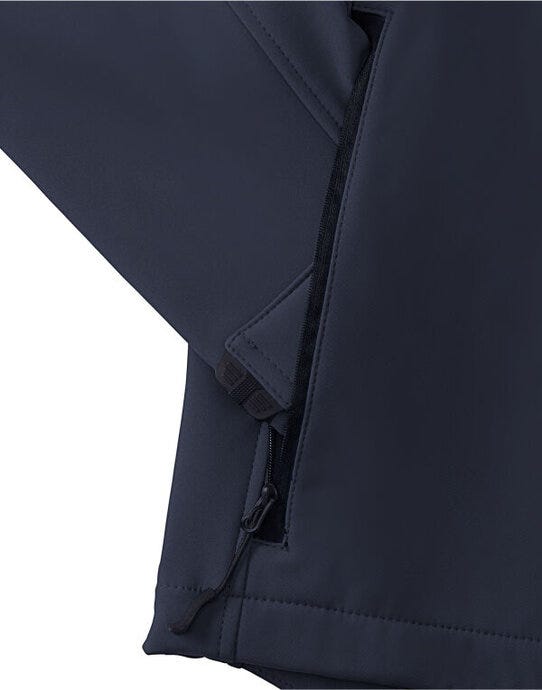 Russell Athletic 140M Russell Mens Softshell Jacket - French Navy