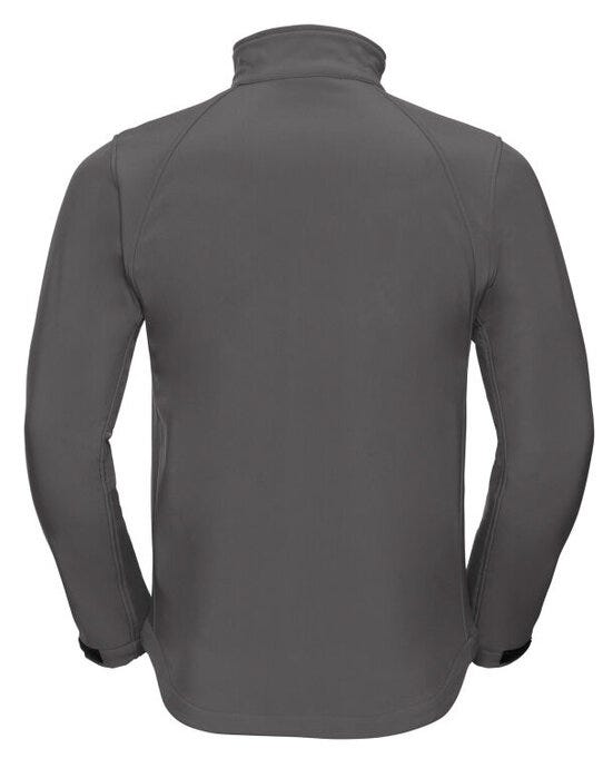 Russell Athletic 140M Russell Mens Softshell Jacket - Titanium