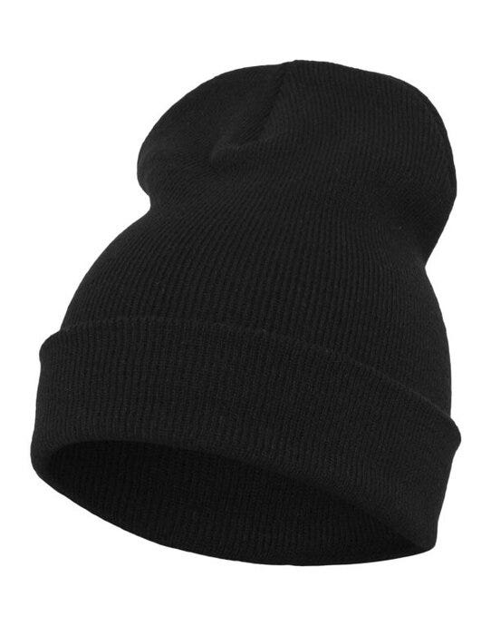 Flexfit 1501KC YP Cuffed Knit Beanie - Black
