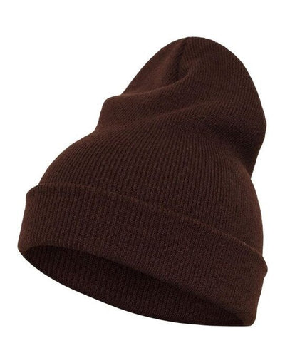 Flexfit 1501KC YP Cuffed Knit Beanie - Brown