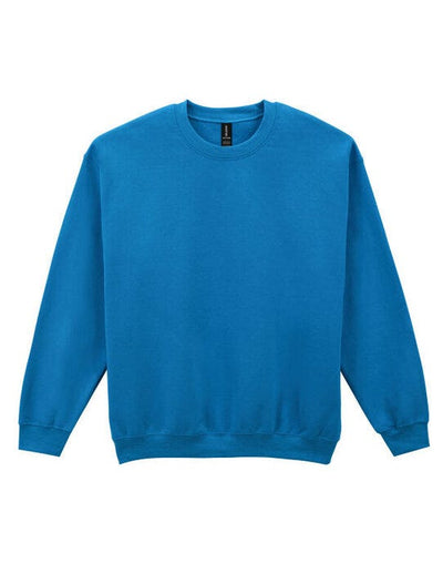Gildan 18000 Heavy Blend Adult Crew Sweatshirt - Sapphire
