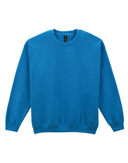 Gildan 18000 Heavy Blend Adult Crew Sweatshirt - Sapphire