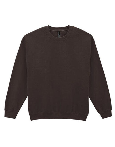 Gildan 18000 Heavy Blend Adult Crew Sweatshirt - Dark Chocolate