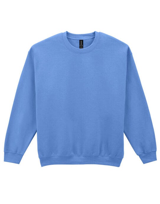 Gildan 18000 Heavy Blend Adult Crew Sweatshirt - Carolina Blue