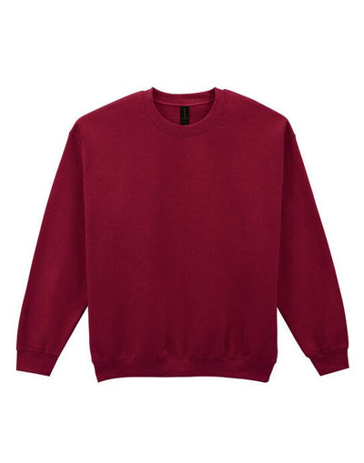 Gildan 18000 Heavy Blend Adult Crew Sweatshirt - Cherry Red