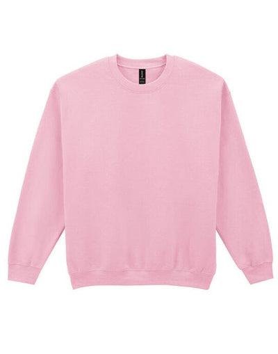 Gildan 18000 Heavy Blend Adult Crew Sweatshirt - Light Pink