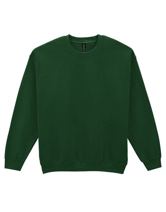 Gildan 18000 Heavy Blend Adult Crew Sweatshirt - Forest Green
