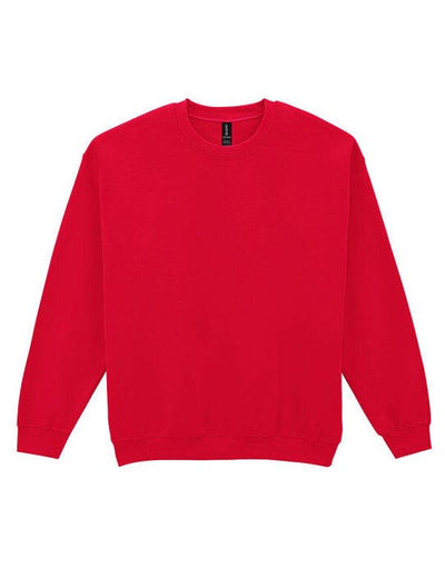 Gildan 18000 Heavy Blend Adult Crew Sweatshirt - Red