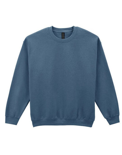 Gildan 18000 Heavy Blend Adult Crew Sweatshirt - Indigo Blue