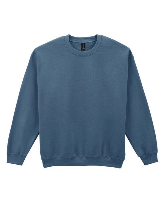Gildan 18000 Heavy Blend Adult Crew Sweatshirt - Indigo Blue