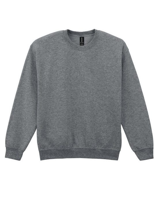 Gildan 18000 Heavy Blend Adult Crew Sweatshirt - Graphite Heather