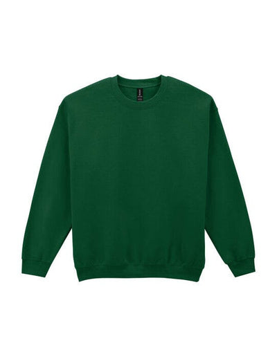 Gildan 18000 Heavy Blend Adult Crew Sweatshirt - Fan Dark Green