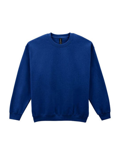 Gildan 18000 Heavy Blend Adult Crew Sweatshirt - Fan Deep Royal