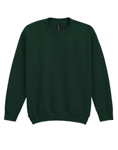 Gildan 18000B Heavy Blend Youth Crew Sweatshirt - Forest Green