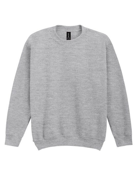 Gildan 18000B Heavy Blend Youth Crew Sweatshirt - Sport Grey