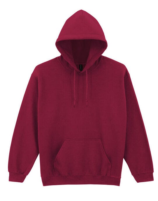 Gildan 18500 Heavy Blend Adult Hood Sweatshirt - Garnet