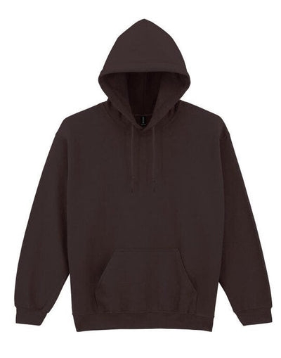 Gildan 18500 Heavy Blend Adult Hood Sweatshirt - Dark Chocolate
