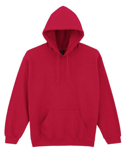 Gildan 18500 Heavy Blend Adult Hood Sweatshirt - Cherry Red