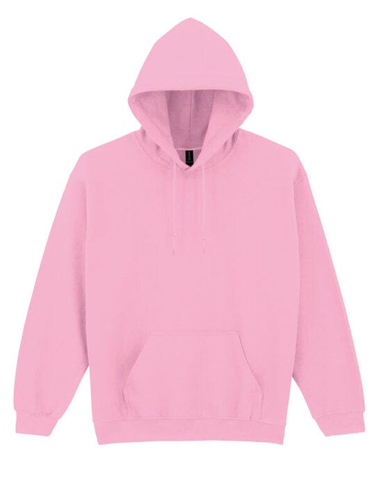 Gildan 18500 Heavy Blend Adult Hood Sweatshirt - Light Pink