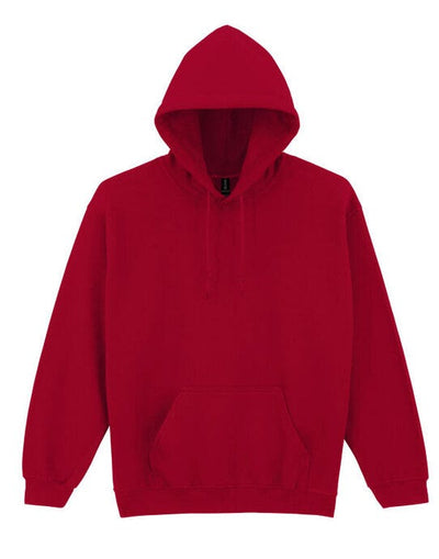 Gildan 18500 Heavy Blend Adult Hood Sweatshirt - Antique Cherry Red