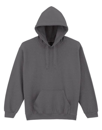 Gildan 18500 Heavy Blend Adult Hood Sweatshirt - Charcoal