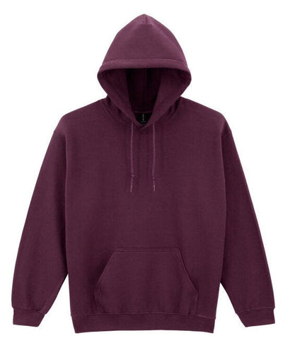Gildan 18500 Heavy Blend Adult Hood Sweatshirt - Maroon