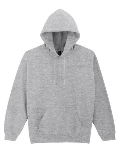 Gildan 18500 Heavy Blend Adult Hood Sweatshirt - Sport Grey