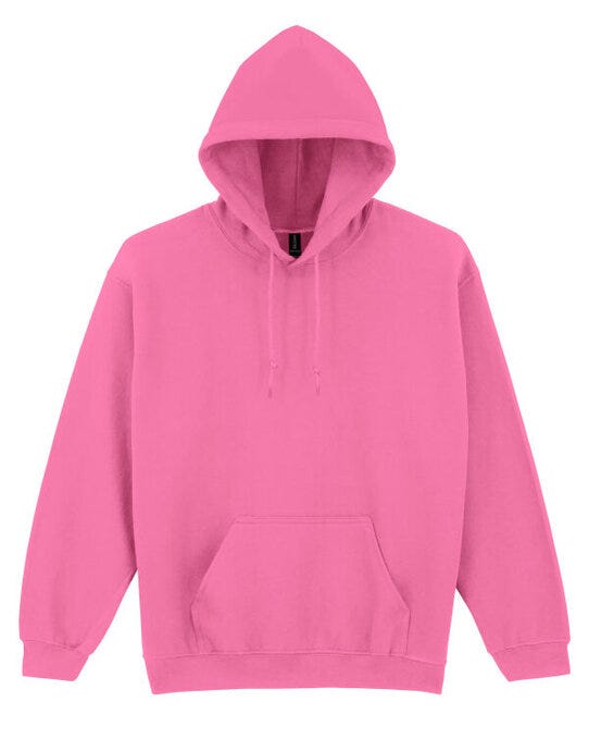 Gildan 18500 Heavy Blend Adult Hood Sweatshirt - Azalea