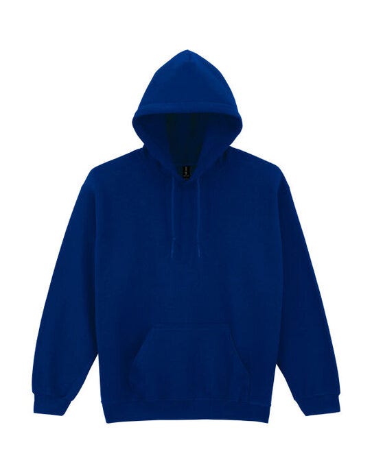 Gildan 18500 Heavy Blend Adult Hood Sweatshirt - Fan Deep Royal